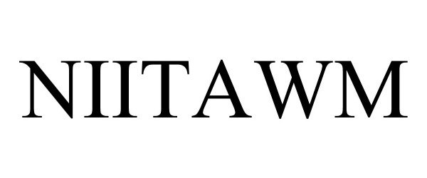 Trademark Logo NIITAWM