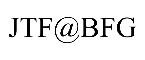 Trademark Logo JTF@BFG