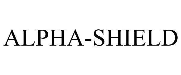 Trademark Logo ALPHA-SHIELD