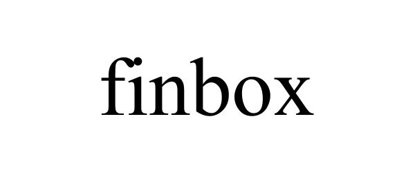 Trademark Logo FINBOX