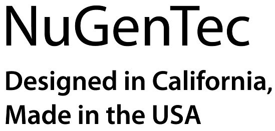  NUGENTEC, DESIGNED IN CALIFORNIA, MADE IN THE USA