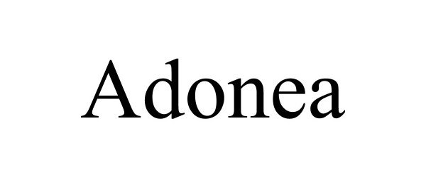 Trademark Logo ADONEA