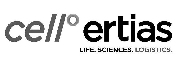 Trademark Logo CELL ERTIAS LIFE. SCIENCES. LOGISTICS.