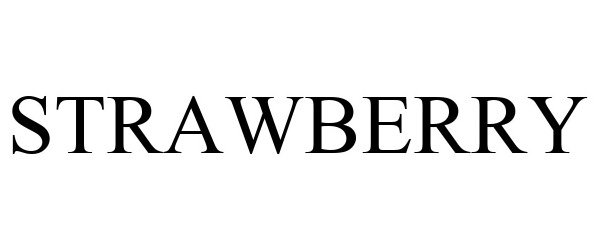 Trademark Logo STRAWBERRY