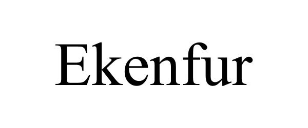 Trademark Logo EKENFUR