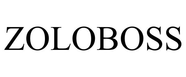 Trademark Logo ZOLOBOSS