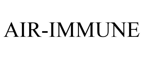 Trademark Logo AIR-IMMUNE