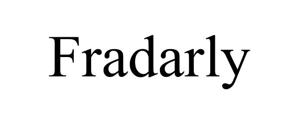 Trademark Logo FRADARLY