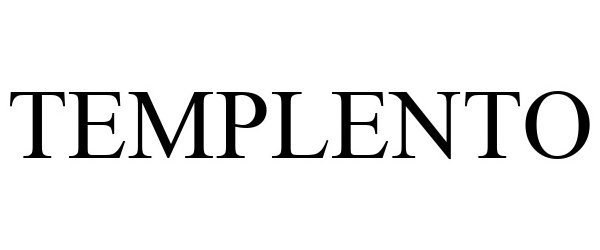Trademark Logo TEMPLENTO