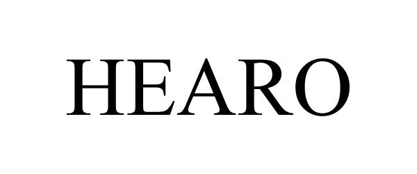 Trademark Logo HEARO
