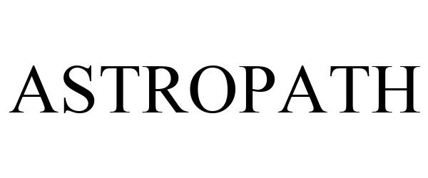 Trademark Logo ASTROPATH