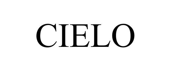 Trademark Logo CIELO