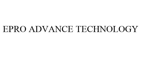  EPRO ADVANCE TECHNOLOGY