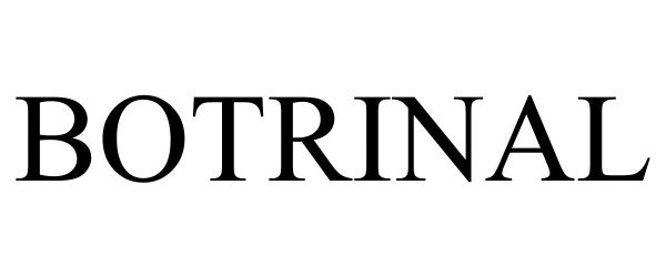 Trademark Logo BOTRINAL