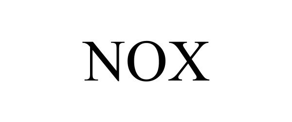 Trademark Logo NOX