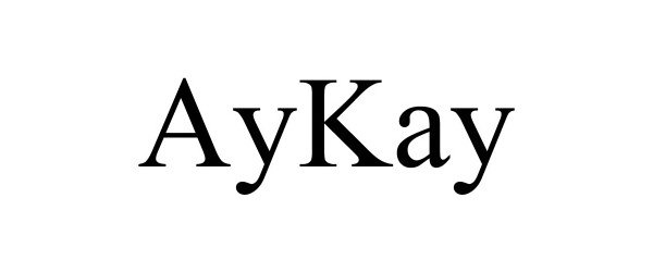 Trademark Logo AYKAY