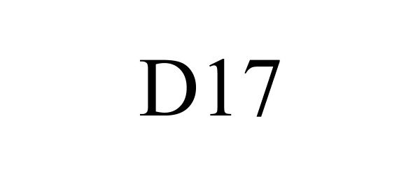 Trademark Logo D17