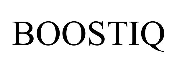 Trademark Logo BOOSTIQ