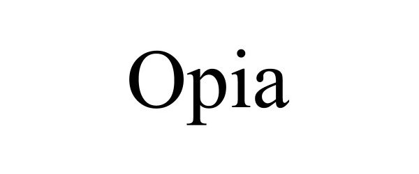 Trademark Logo OPIA
