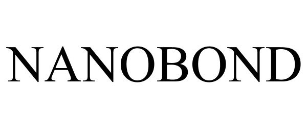 Trademark Logo NANOBOND