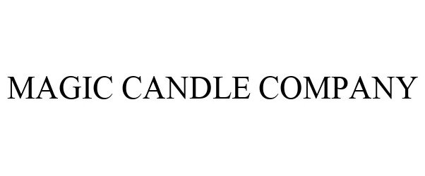 Trademark Logo MAGIC CANDLE COMPANY