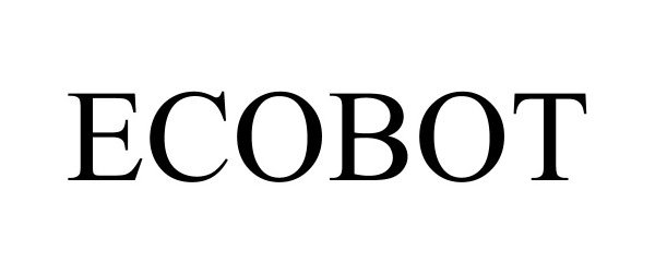 Trademark Logo ECOBOT