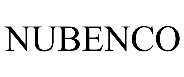 Trademark Logo NUBENCO