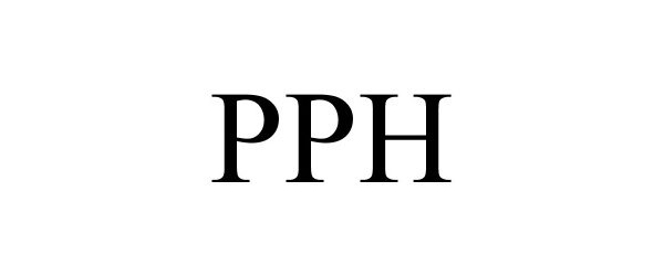 Trademark Logo PPH