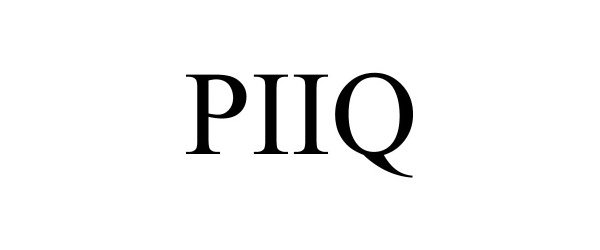 Trademark Logo PIIQ