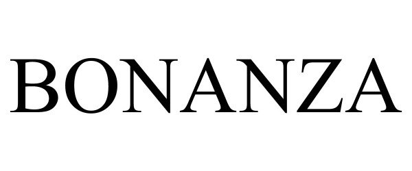 Trademark Logo BONANZA