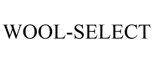 Trademark Logo WOOL-SELECT