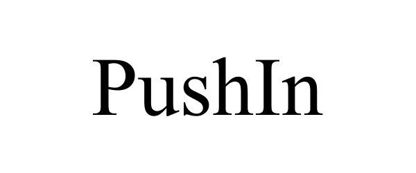 Trademark Logo PUSHIN