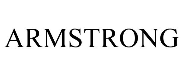 Trademark Logo ARMSTRONG