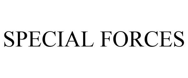 Trademark Logo SPECIAL FORCES