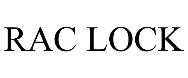 Trademark Logo RAC LOCK