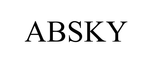 Trademark Logo ABSKY