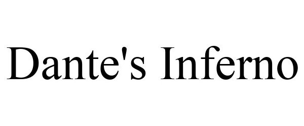 Trademark Logo DANTE'S INFERNO