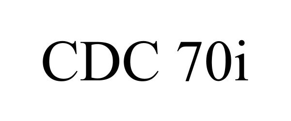 Trademark Logo CDC 70I