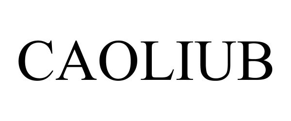 Trademark Logo CAOLIUB