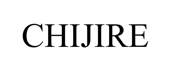 Trademark Logo CHIJIRE