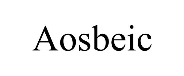 Trademark Logo AOSBEIC