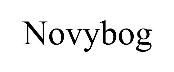 Trademark Logo NOVYBOG