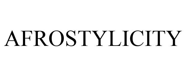 Trademark Logo AFROSTYLICITY