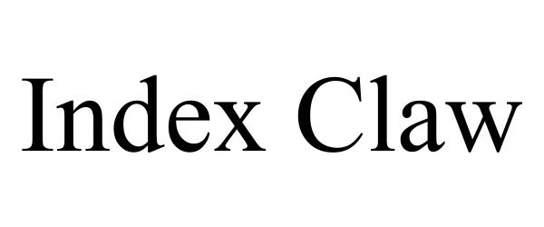 Trademark Logo INDEX CLAW