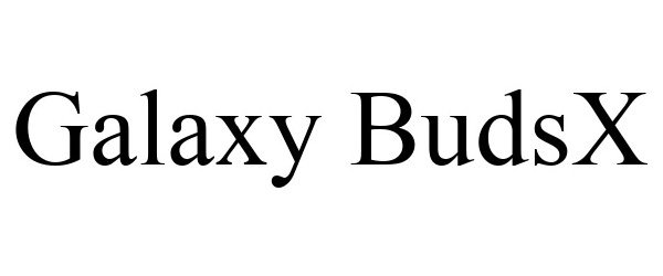 Trademark Logo GALAXY BUDSX