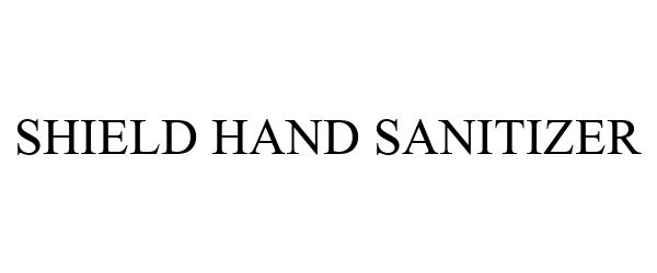 Trademark Logo SHIELD HAND SANITIZER