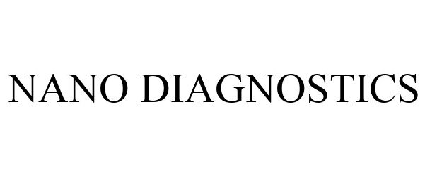  NANO DIAGNOSTICS