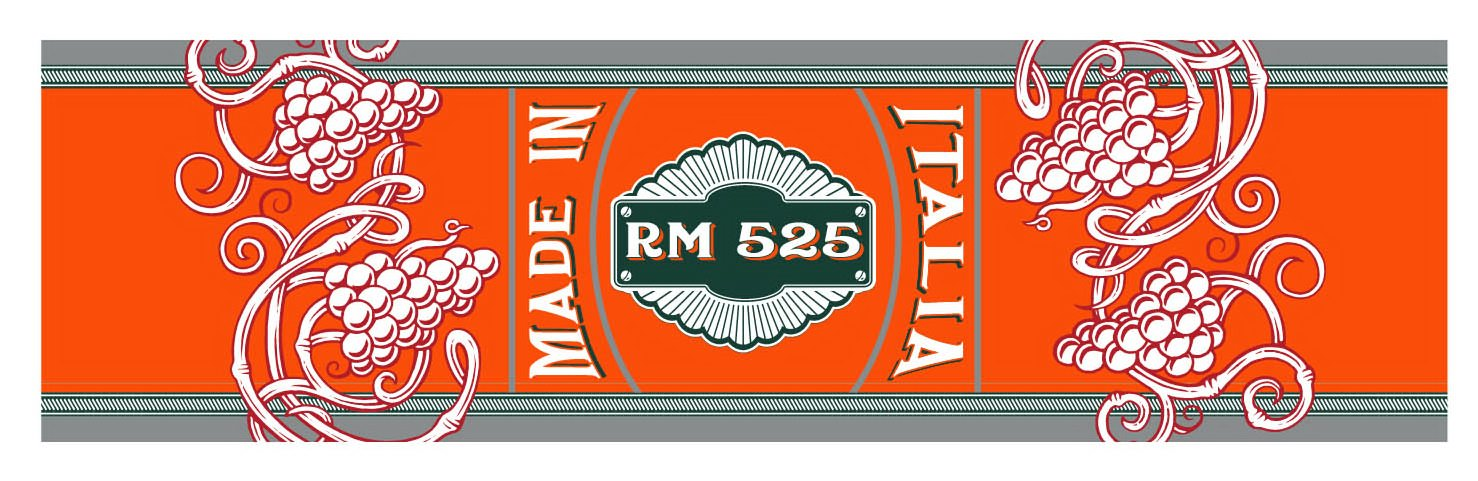 Trademark Logo RM 525 MADE IN ITALIA