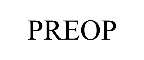 Trademark Logo PREOP