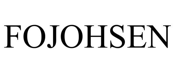 Trademark Logo FOJOHSEN